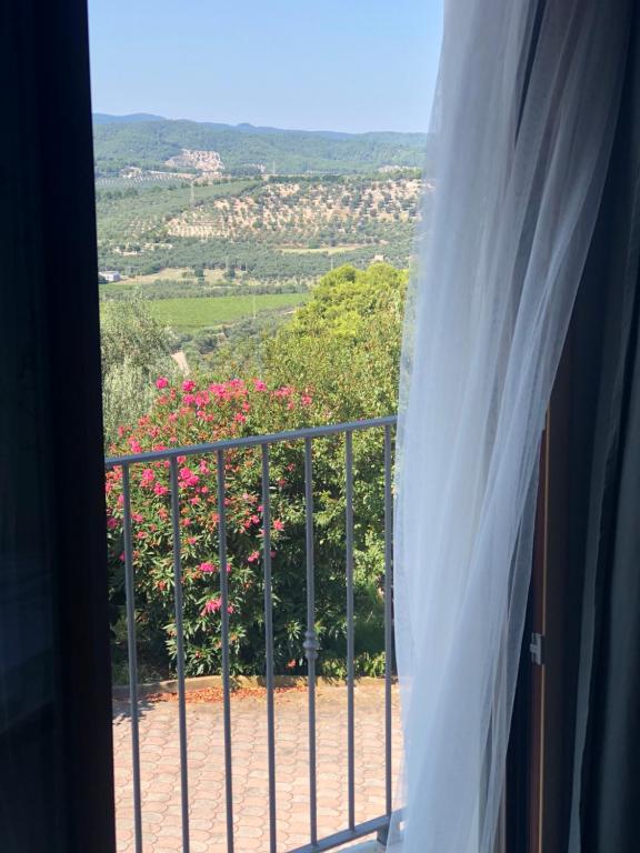 Nespecifikovaný výhled na hory nebo výhled na hory při pohledu z bed and breakfast