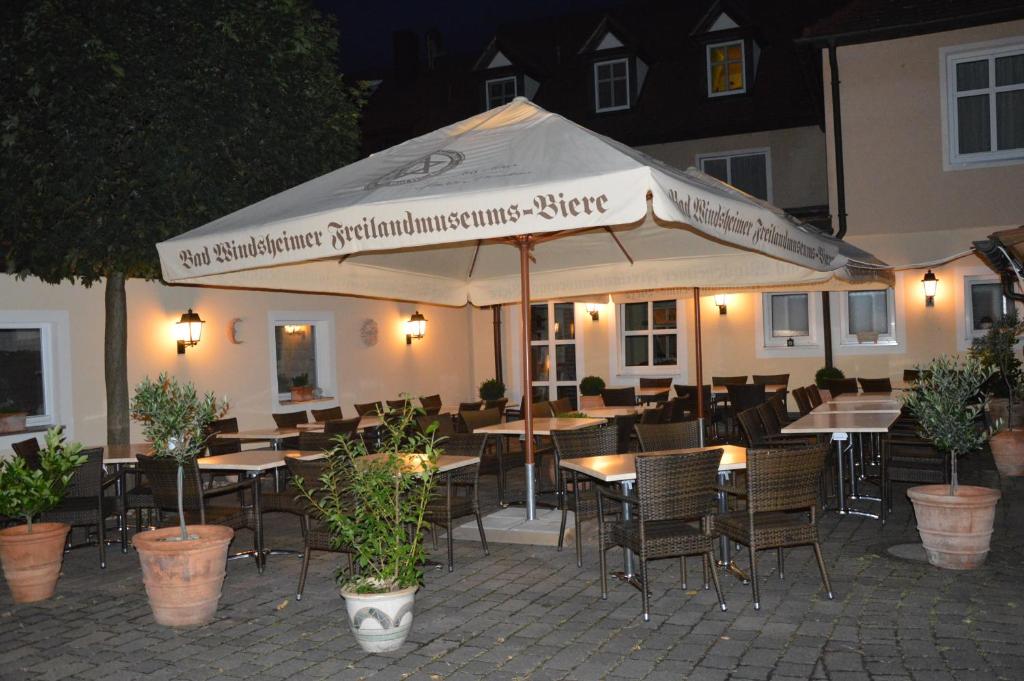 Restaurace v ubytování Le Anfore