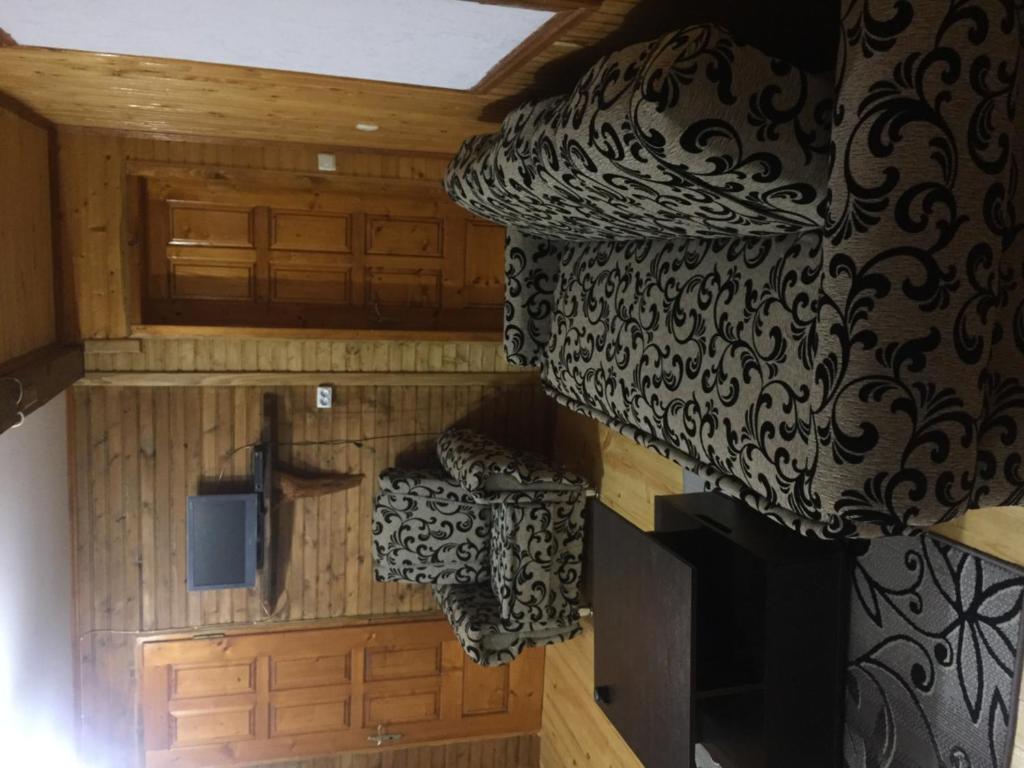 Köök või kööginurk majutusasutuses Guest House U Myrona