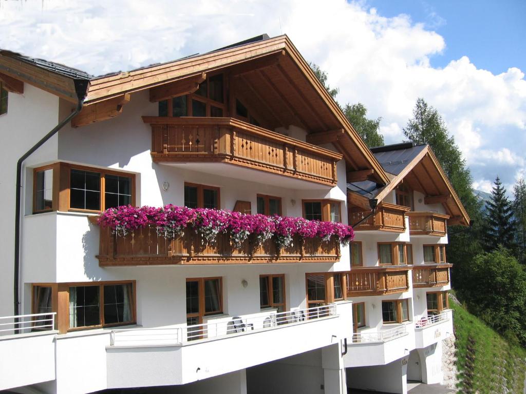 Un balcon sau o terasă la Appartements Fliana St. Anton