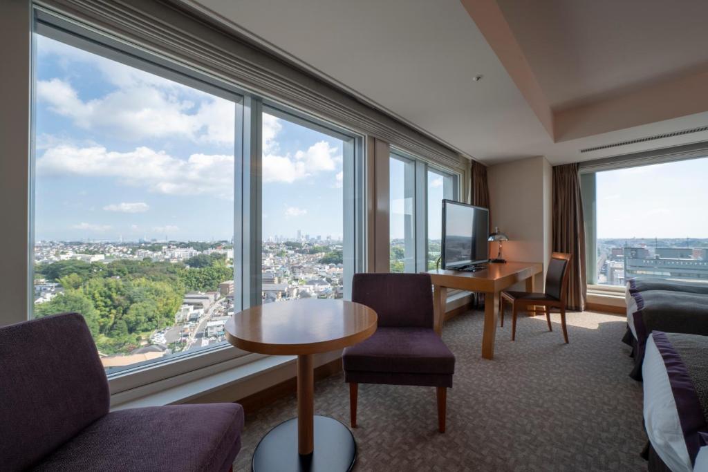 Posezení v ubytování Hotel Associa Shin-Yokohama