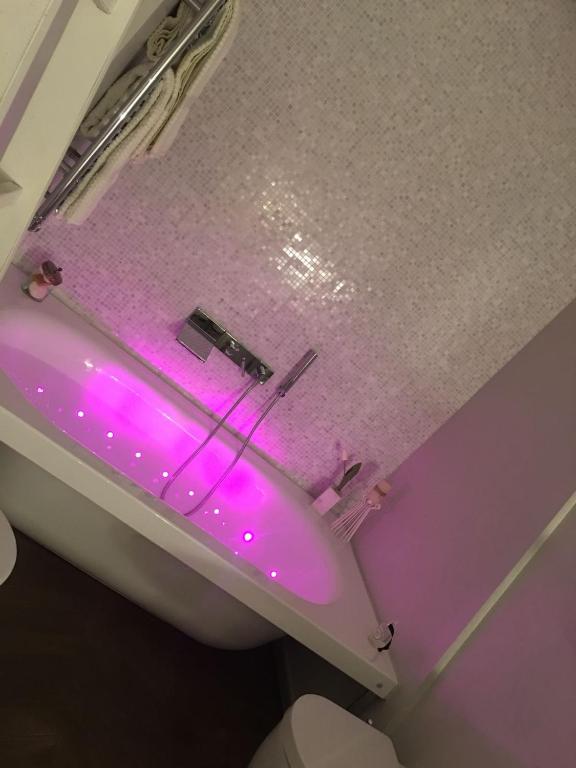 Koupelna v ubytování Luxury My home