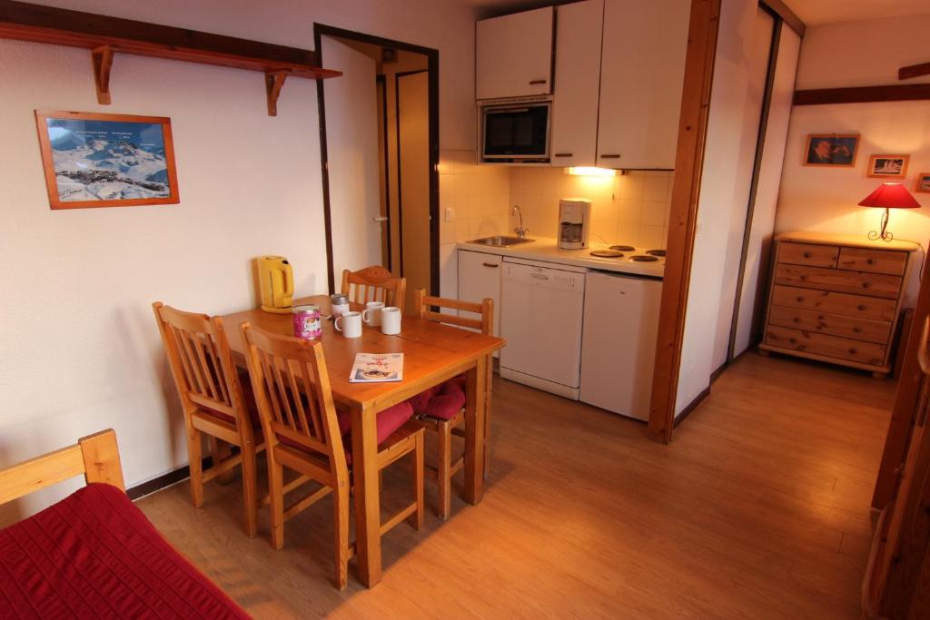 Kuchyň nebo kuchyňský kout v ubytování Reine Blanche Appartements VTI