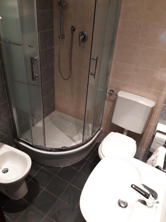 Ванная комната в Hotel Esperia