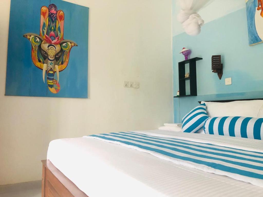 Ocean Caves, Balapitiya - Chambre Double Avec Vue De La Piscine