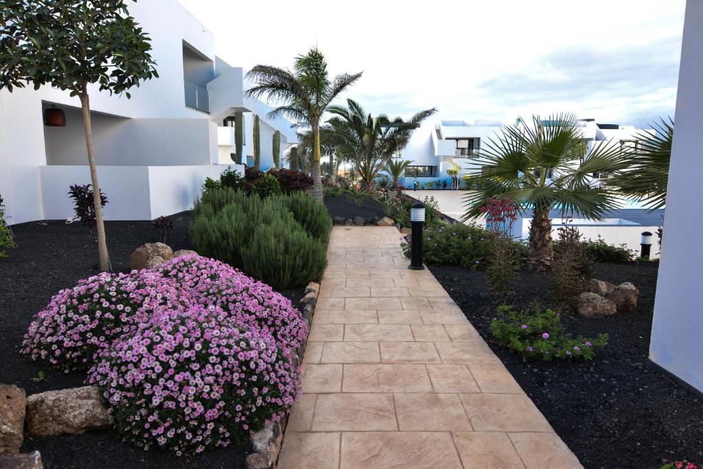 Zahrada ubytování Casa Ana - Luxury pool apartment at Casilla de Costa