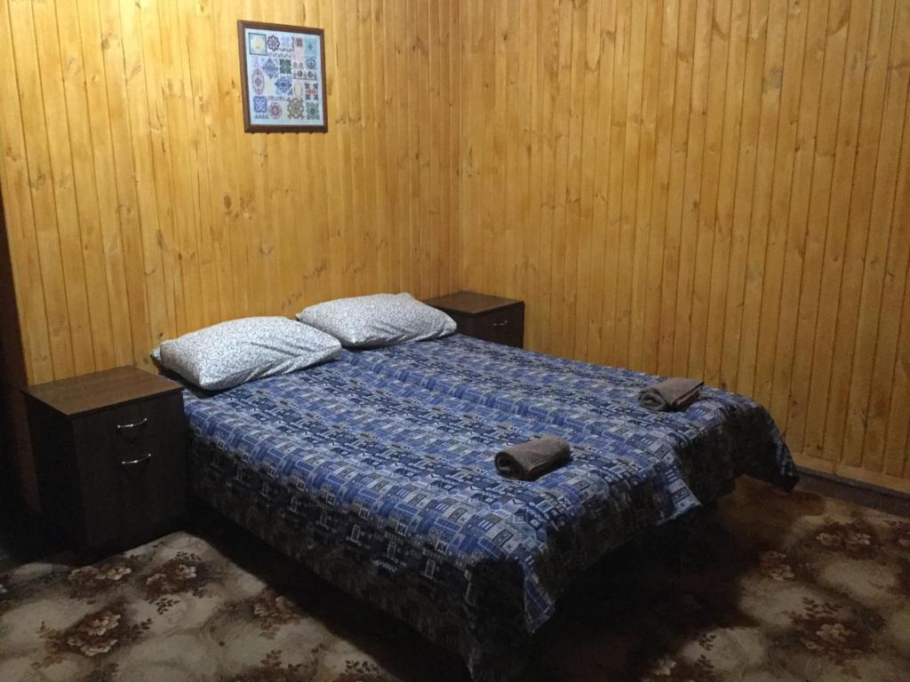 Postel nebo postele na pokoji v ubytování Hotel Fortetsya