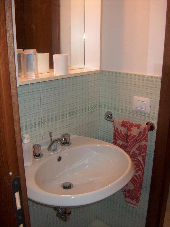 Kúpeľňa v ubytovaní RESIDENZA LEON D'ORO