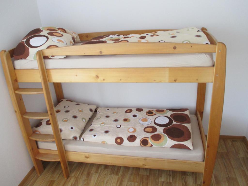 Postel nebo postele na pokoji v ubytování Apartmán Petra