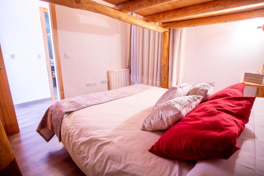 Postel nebo postele na pokoji v ubytování Nieve