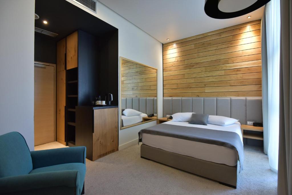 Postel nebo postele na pokoji v ubytování Hotel ABC