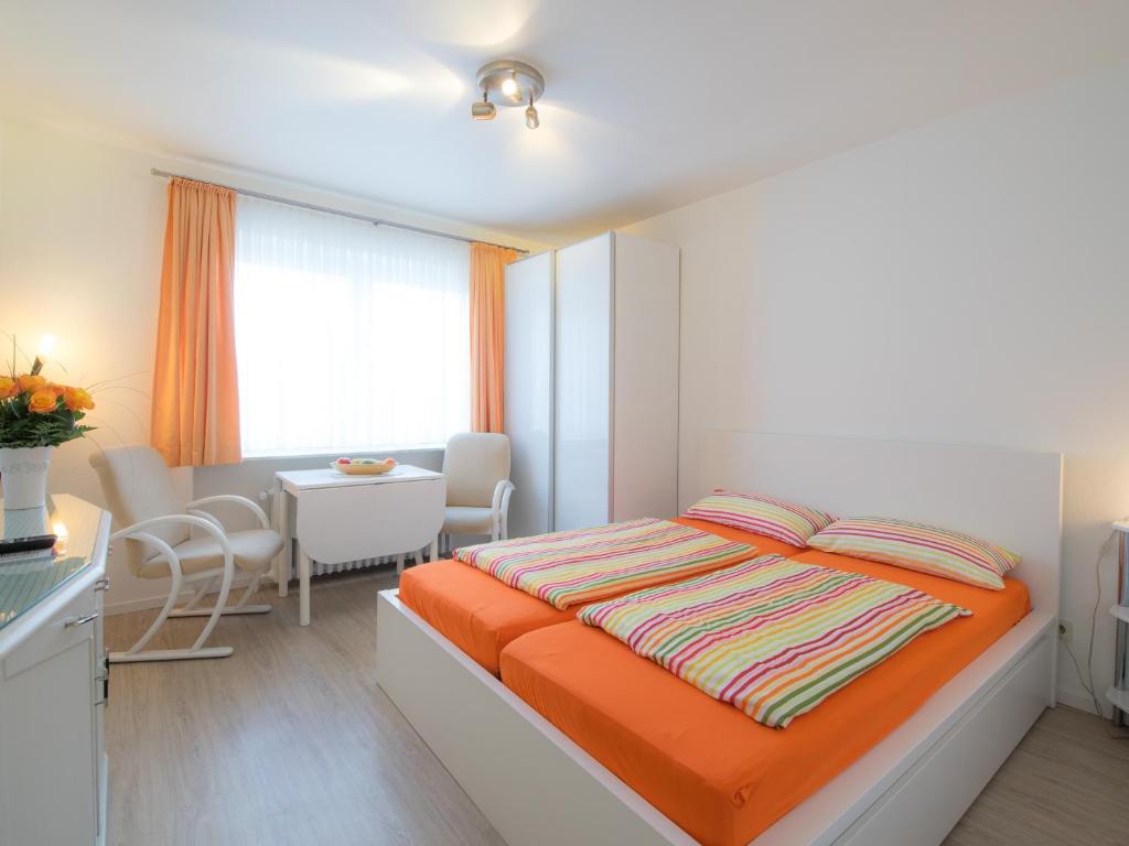 Postel nebo postele na pokoji v ubytování Haus Regina