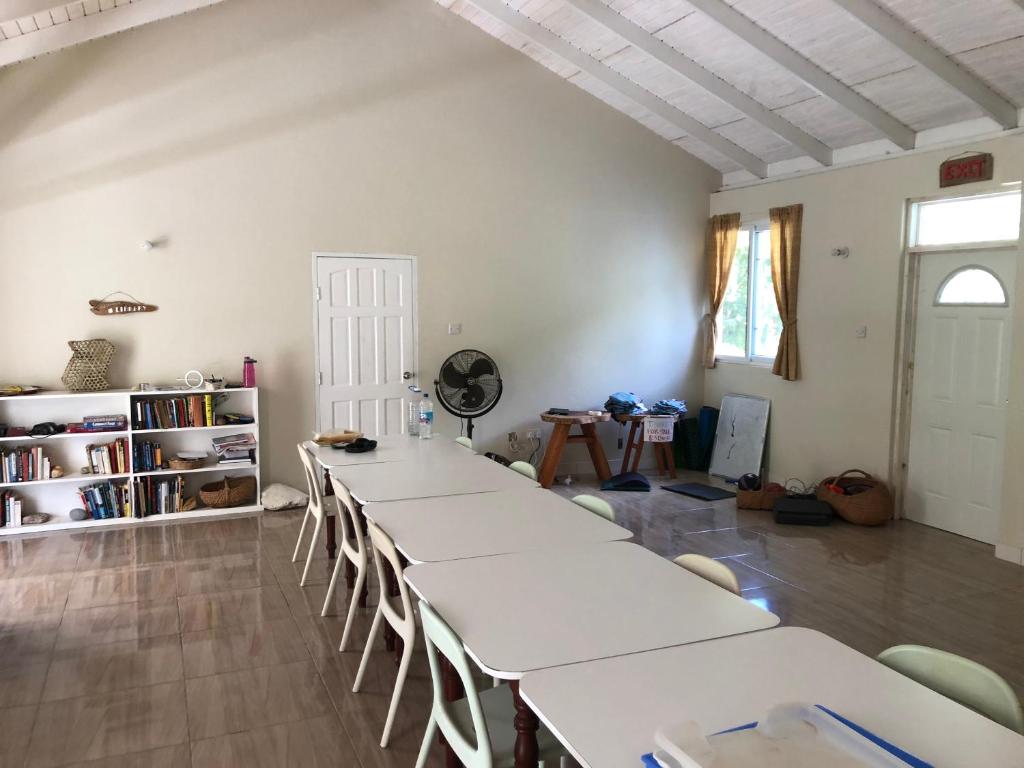 Posezení v ubytování Soufriere Guesthouse