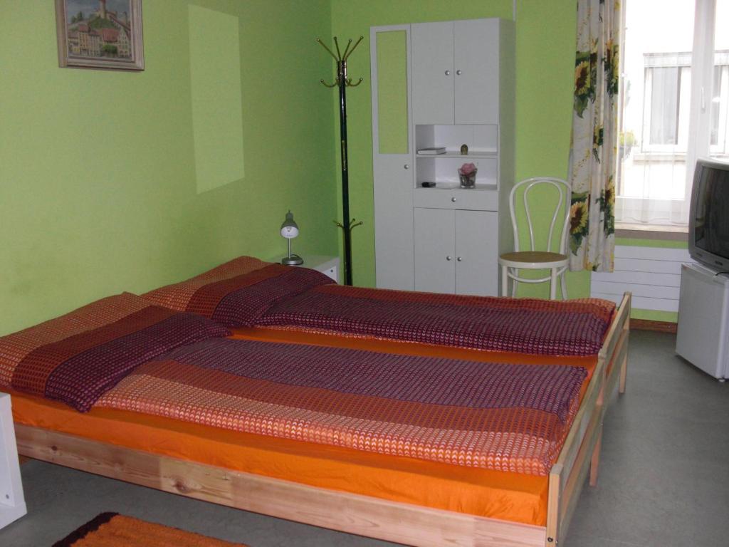 Letto o letti in una camera di Back-Packer Federnhut