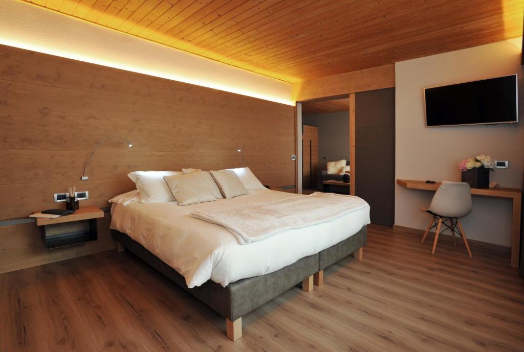 TV a/nebo společenská místnost v ubytování Palace Hotel Wellness & Beauty