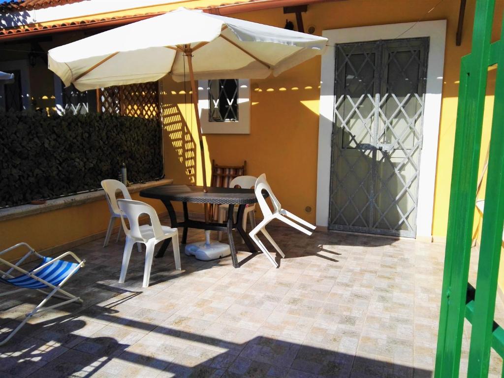 Patio nebo venkovní prostory v ubytování Case Barone di Muro