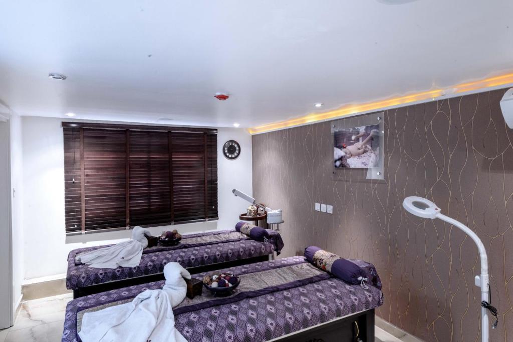 Lázně a/nebo wellness v ubytování The Wells Carlton