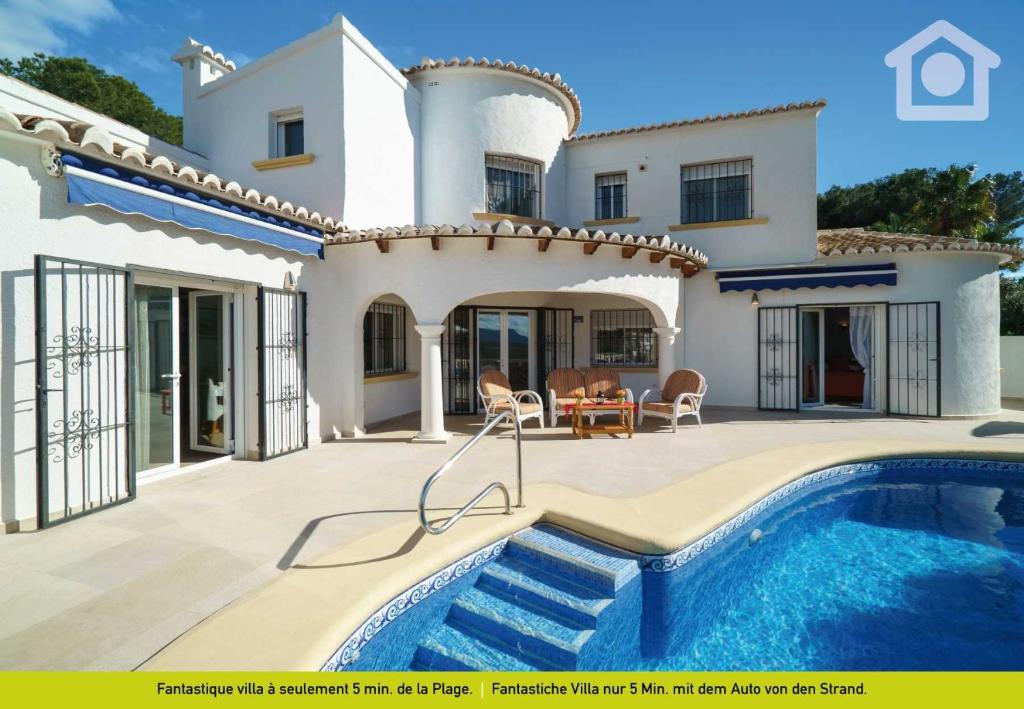 Bazén v ubytování Solhabitat Moraira Diva nebo v jeho okolí