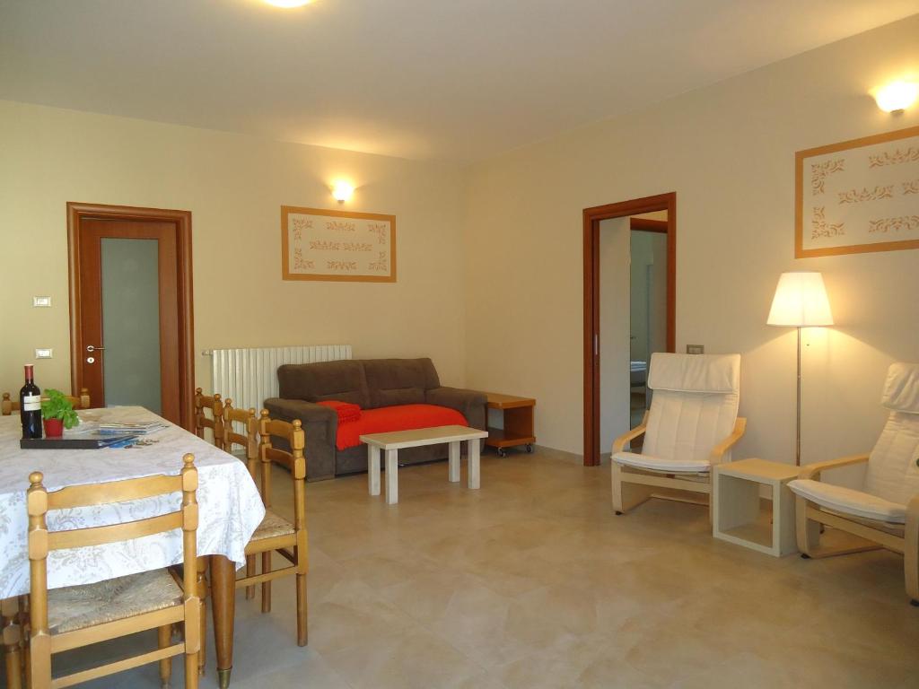 Posezení v ubytování Villa Ninfea
