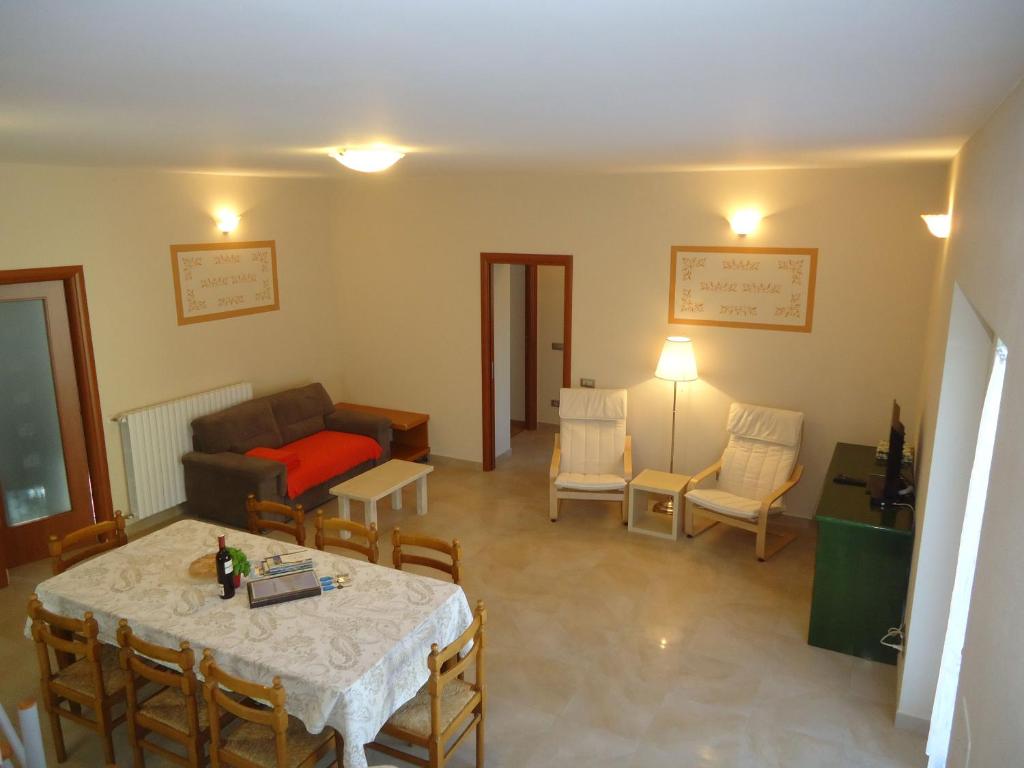 Posezení v ubytování Villa Ninfea