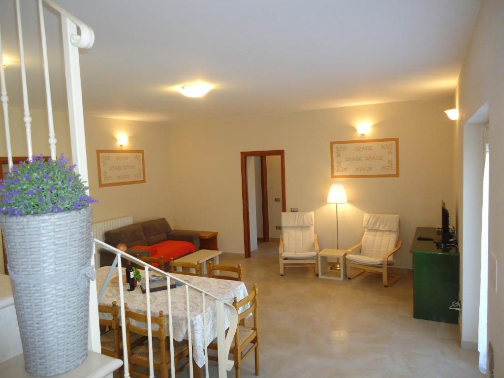 Posezení v ubytování Villa Ninfea