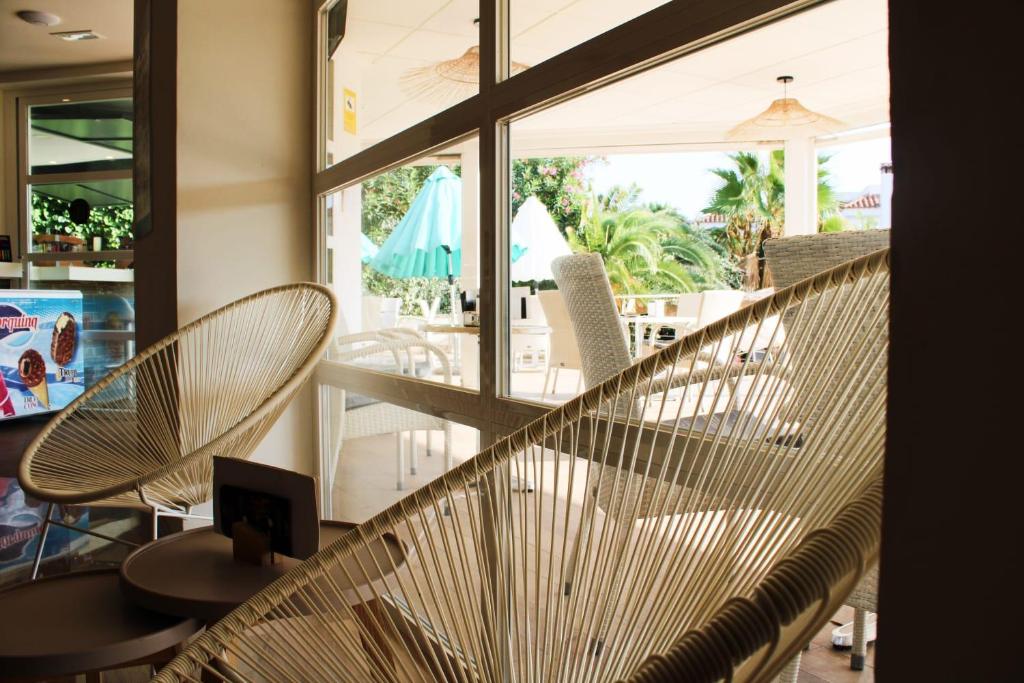 Posezení v ubytování Hotel Vista Odin