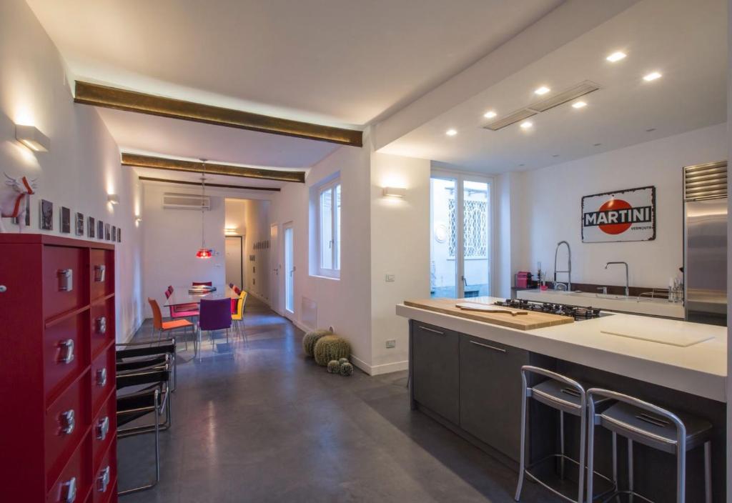 Kuchyň nebo kuchyňský kout v ubytování Casa Lodo