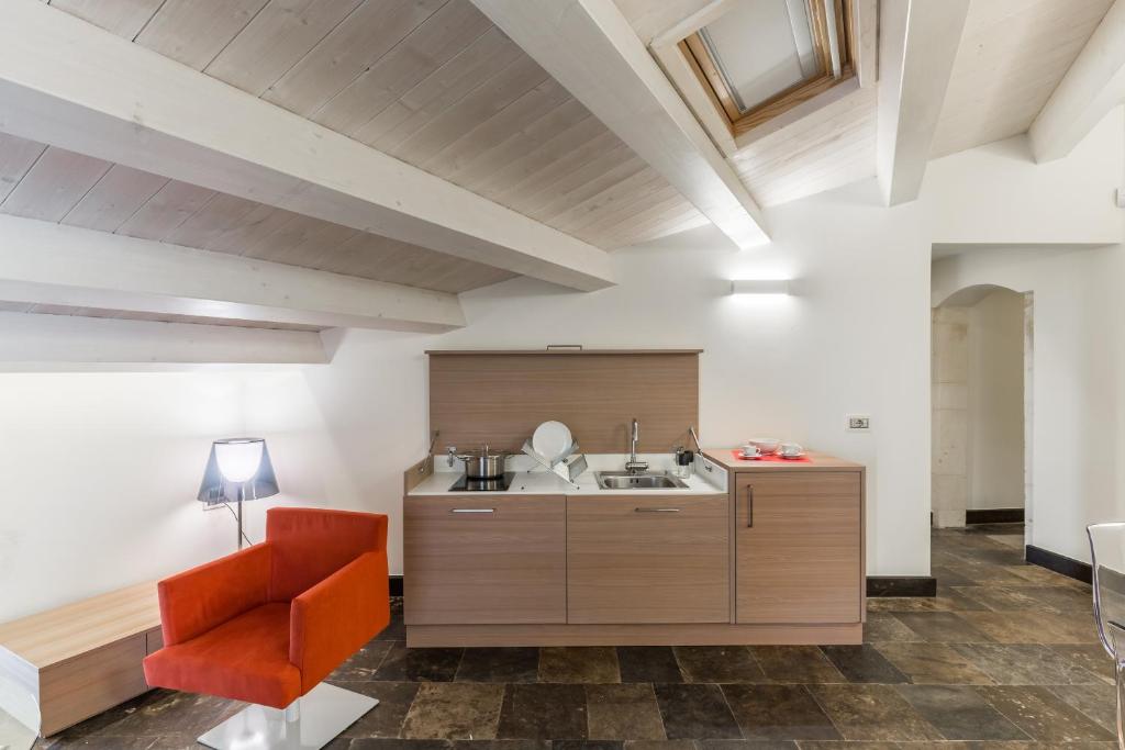 Ruang duduk di Scicli Albergo Diffuso