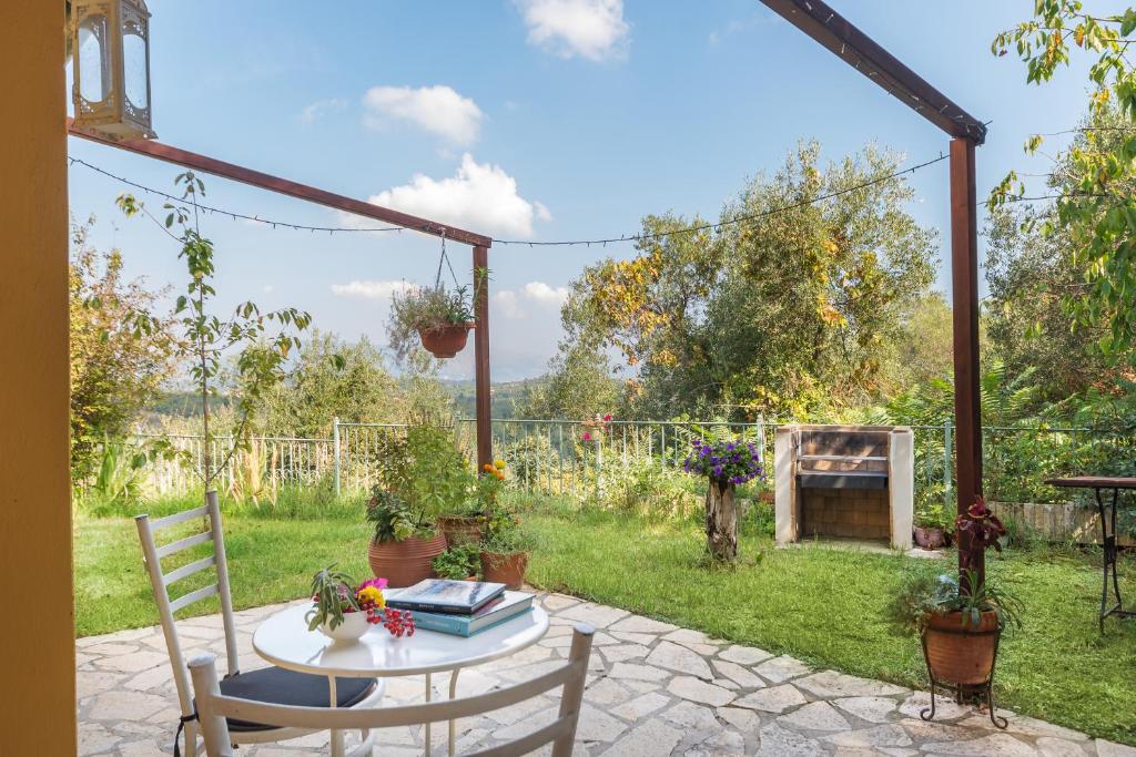 Zahrada ubytování Villa Eythimia