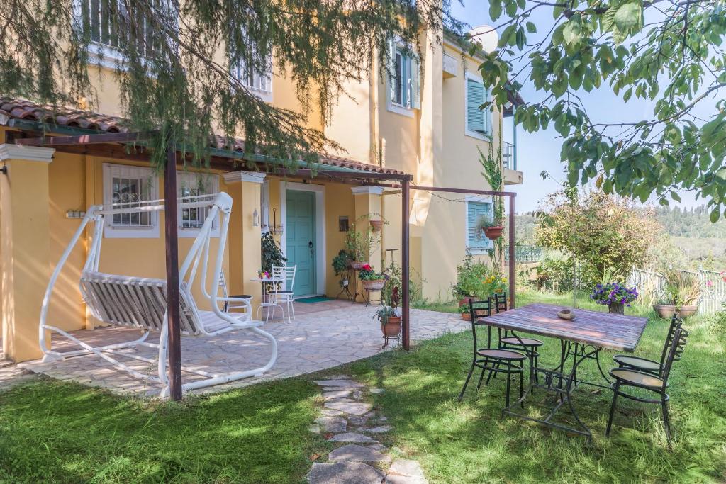 Zahrada ubytování Villa Eythimia