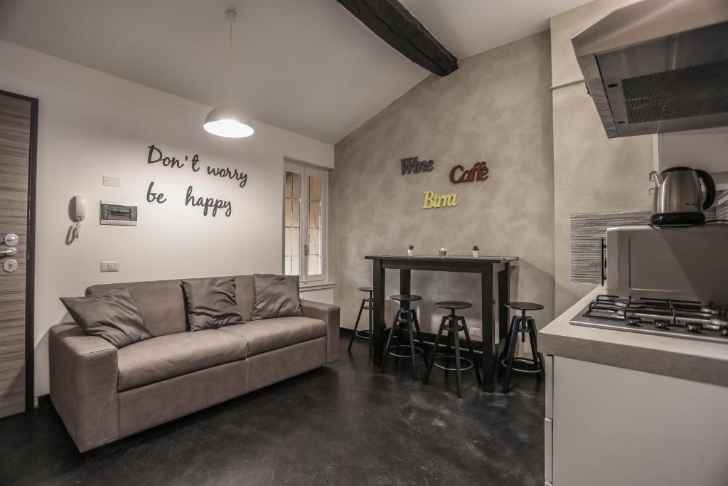 Kuchyňa alebo kuchynka v ubytovaní Stylish Apartment Near Duomo