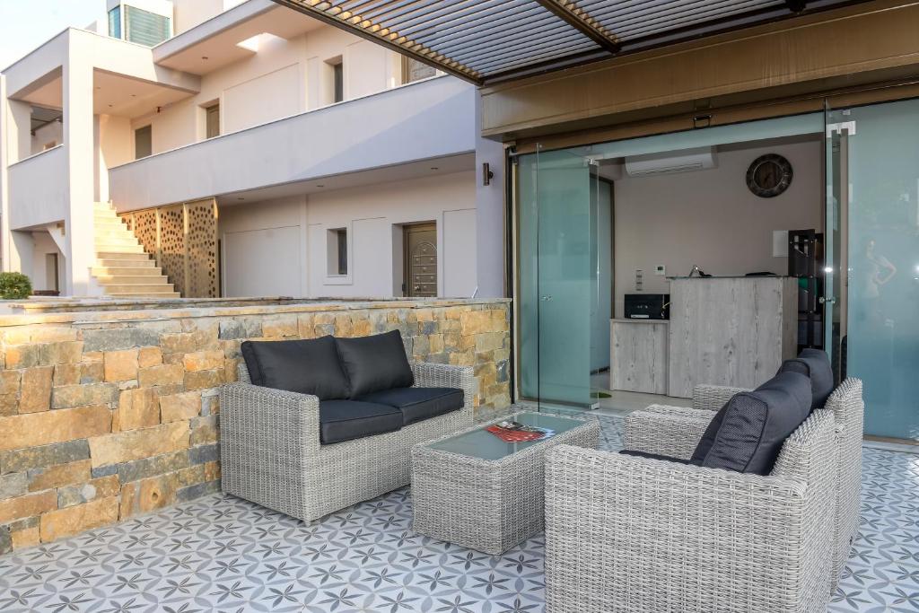 Posedenie v ubytovaní Royalty Suites Loft