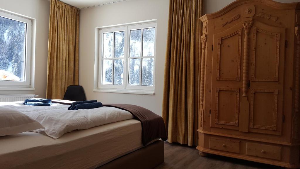 Posteľ alebo postele v izbe v ubytovaní De nussi's chalet 3
