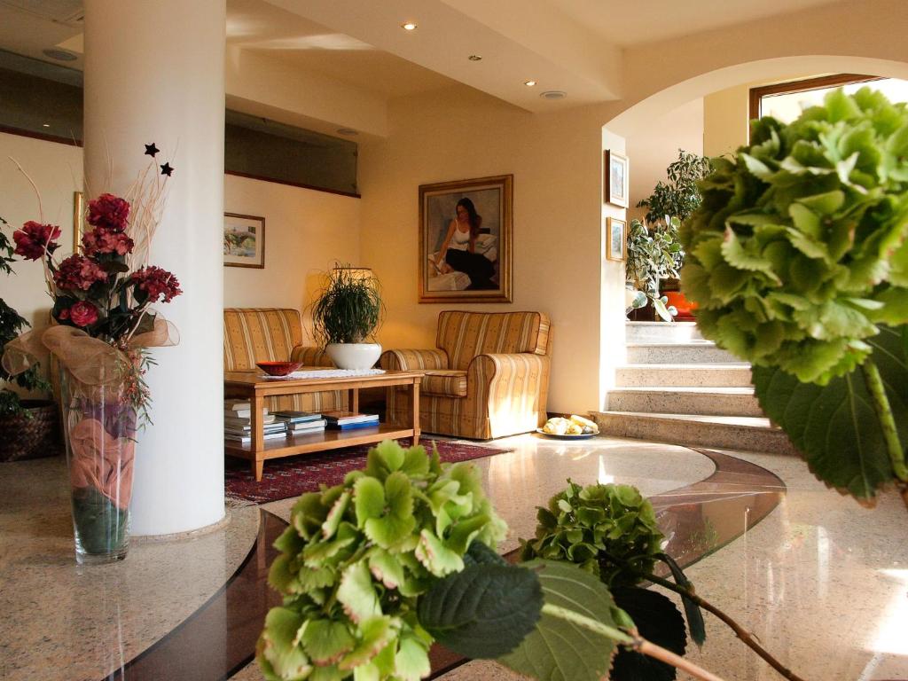 Kuchyň nebo kuchyňský kout v ubytování Hotel Bellavista