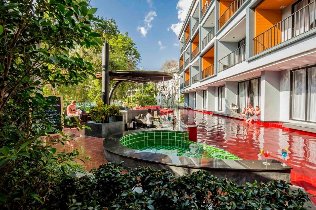 Bazén v ubytování Apple A Day Resort Krabi, Ao Nang Beach nebo v jeho okolí