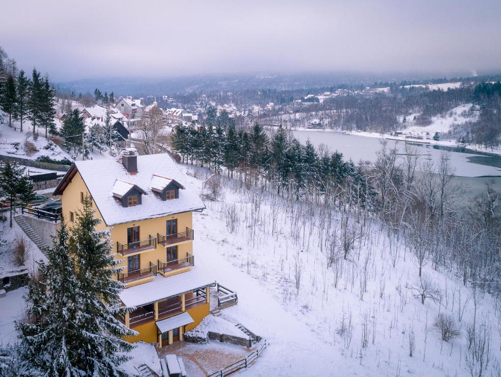 Villa MOYA v zimě