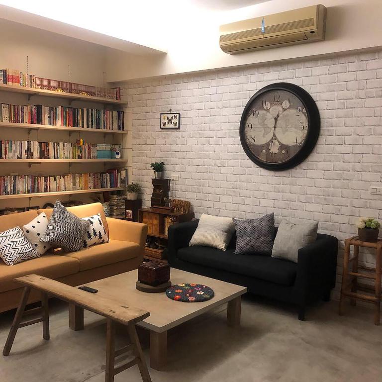 Posezení v ubytování Home In Tainan