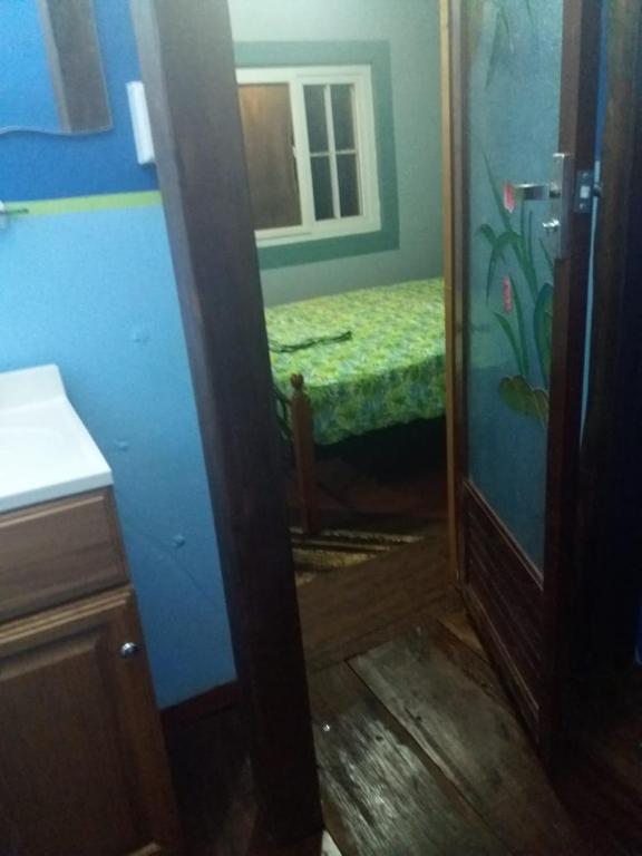 Postel nebo postele na pokoji v ubytování Casita Rio Indio