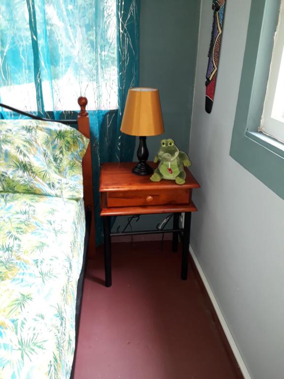 Postel nebo postele na pokoji v ubytování Casita Rio Indio