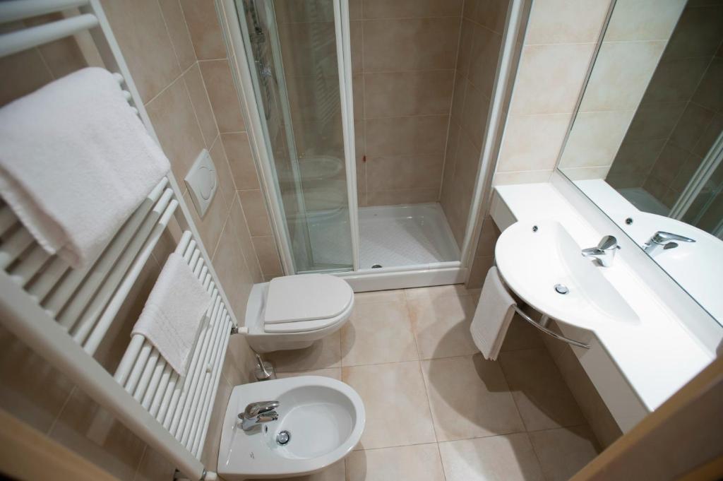 Kúpeľňa v ubytovaní AlbaResidence Masera26