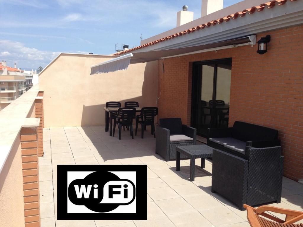 Atico con Terraza, Parquing y Wifi en Peñiscola