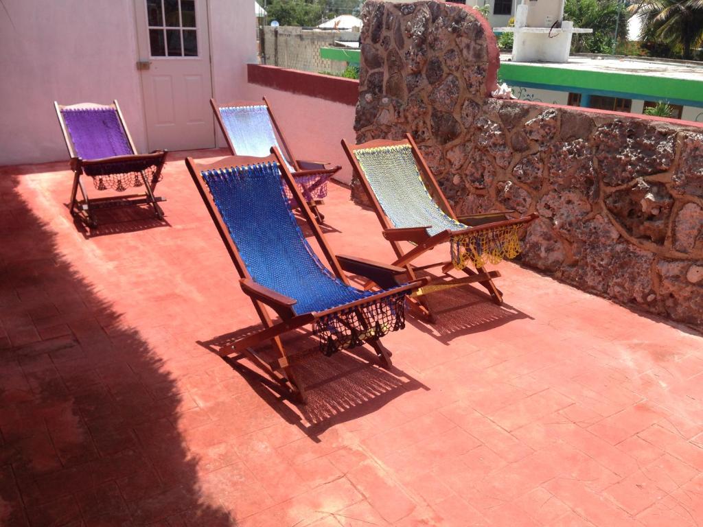 Bazén v ubytování Xcalak Caribe Lodge nebo v jeho okolí