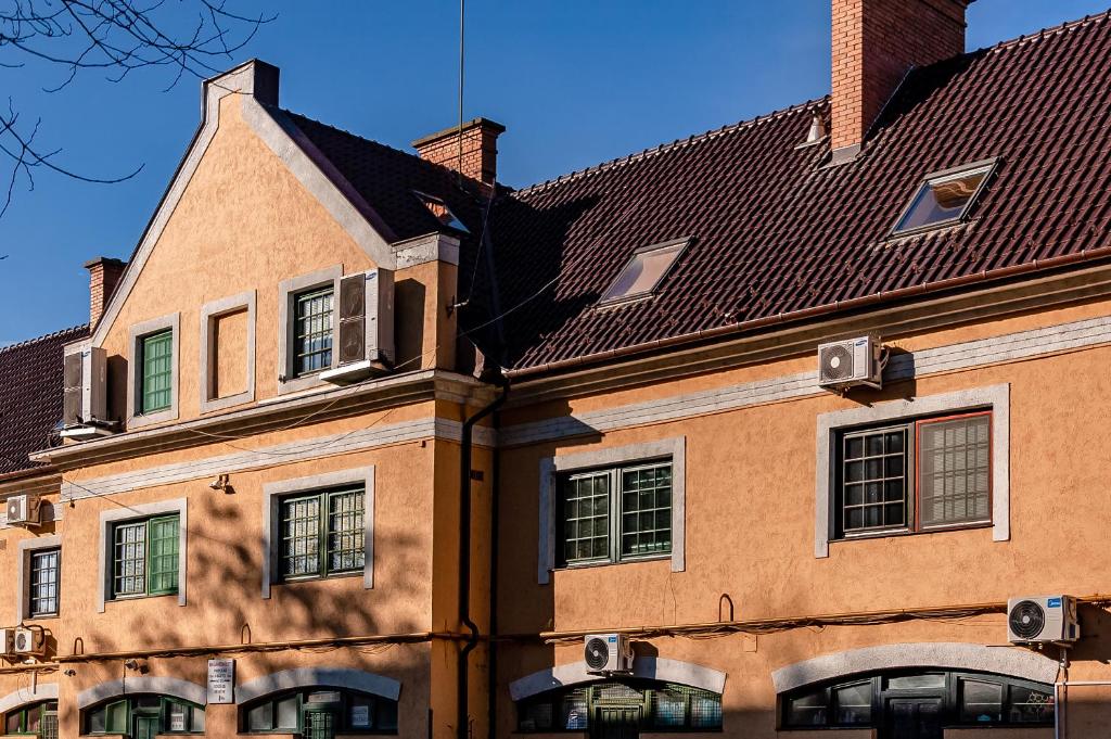 Budova, v ktorej sa hotel nachádza