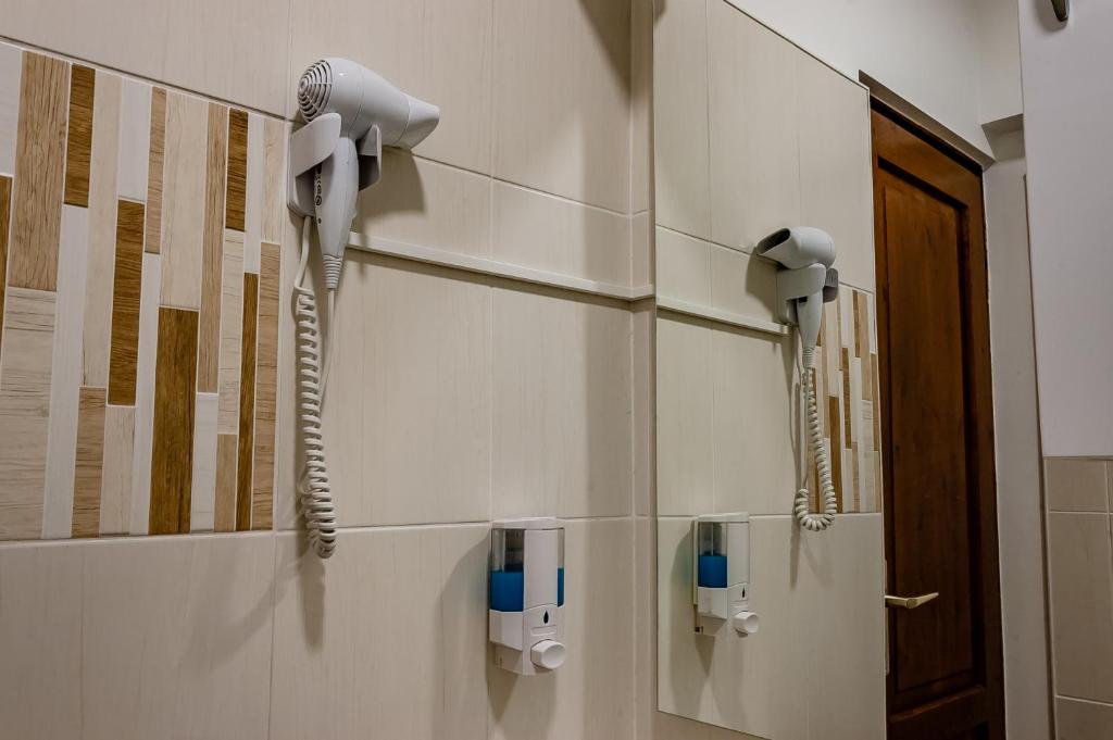 Kúpeľňa v ubytovaní Bástya Hotel
