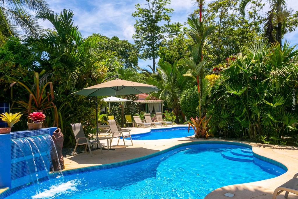 Bazén v ubytování Hotel El Encanto nebo v jeho okolí