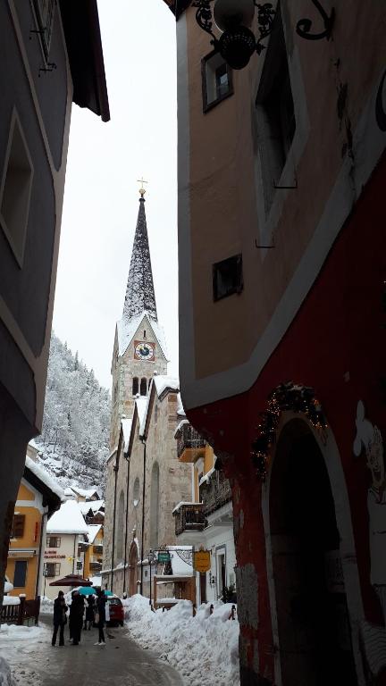 Haus Bellevue v zimě