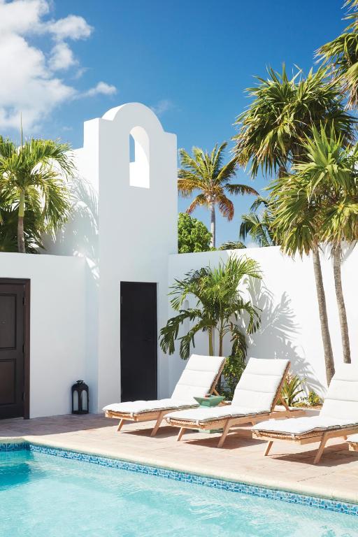 Bazén v ubytování Cap Juluca, A Belmond Hotel, Anguilla nebo v jeho okolí