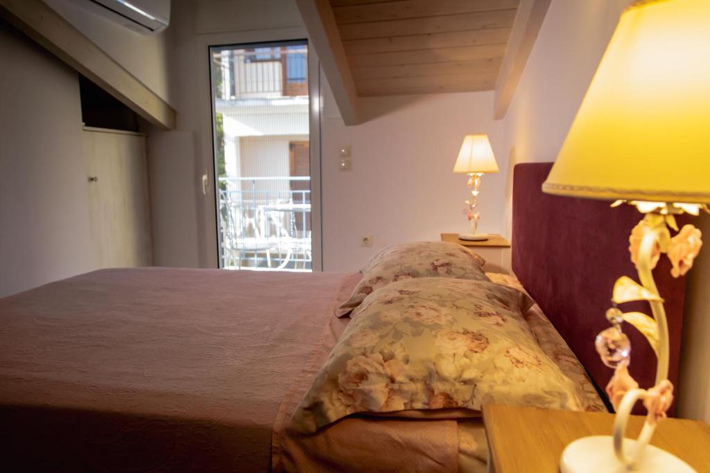 Posteľ alebo postele v izbe v ubytovaní Seafront Luxury residence with amazing view