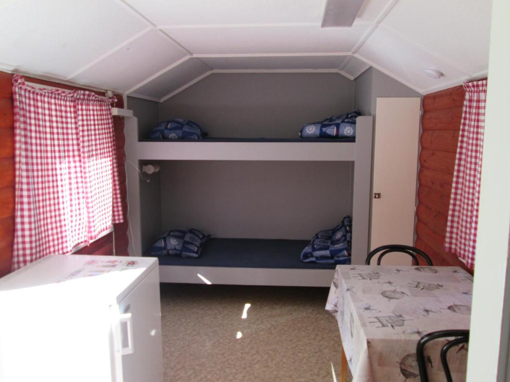 Postel nebo postele na pokoji v ubytování Stöde Camping