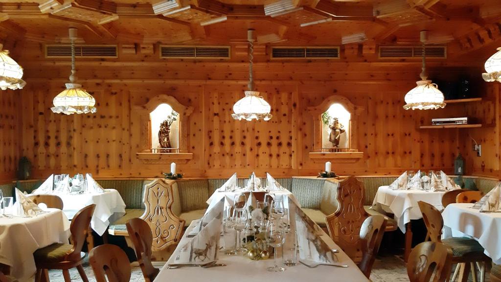 Restaurace v ubytování Familiengut Ertlhof